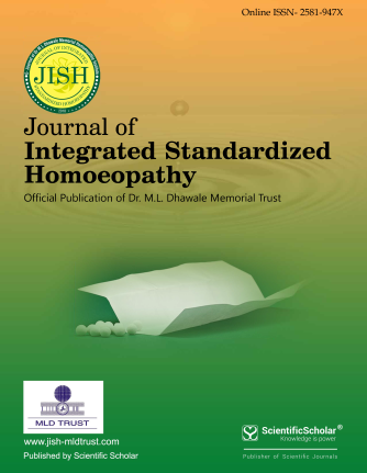 Journal of Integrated Standardized Homoeopathy